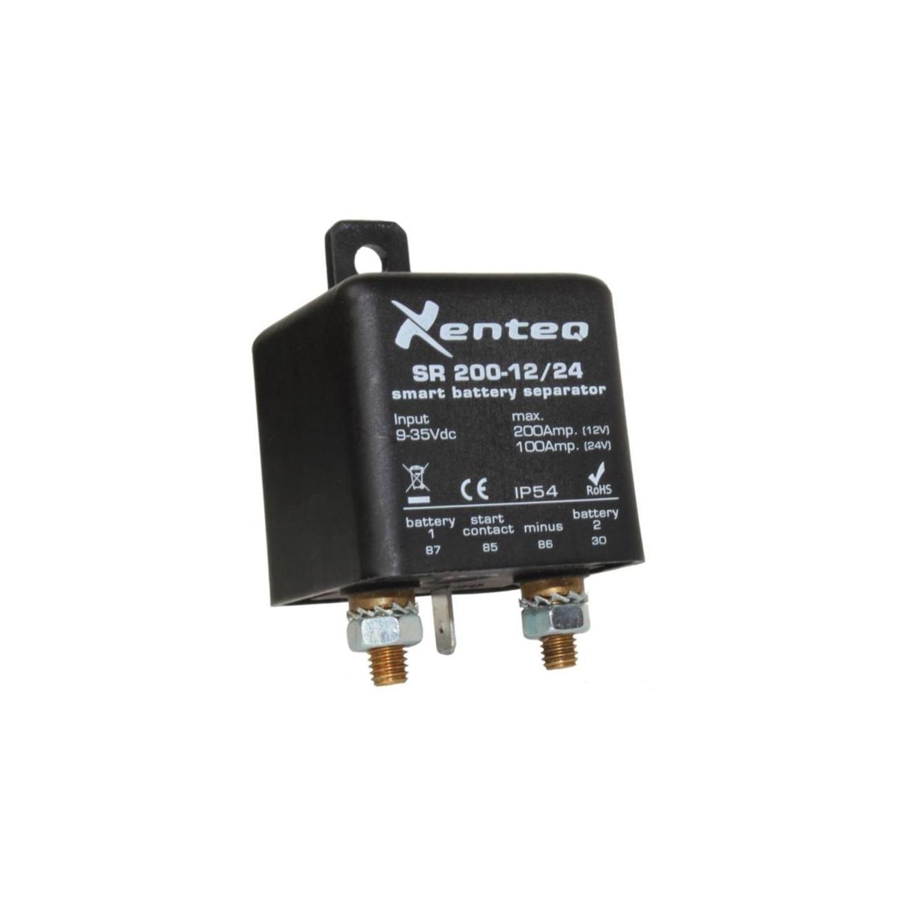 Trennrelais 12/24Vdc, 200Amp Max. (SR 200-12/24)