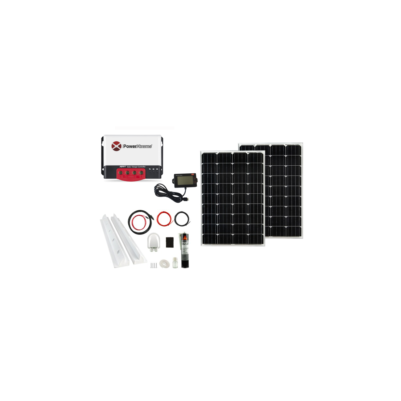 MPPT Solar Laderegler PowerXtreme XS20s Mit Display 230W Paket