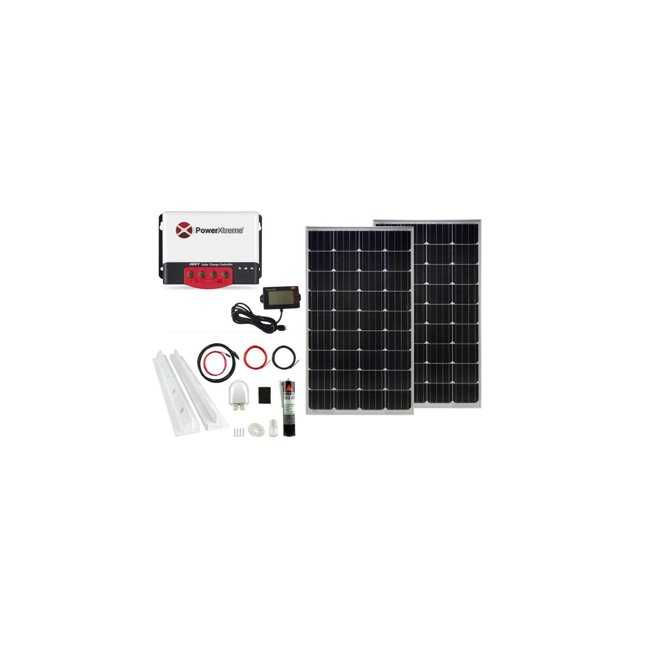 MPPT Solar Laderegler PowerXtreme XS20s Mit Display 280W Paket